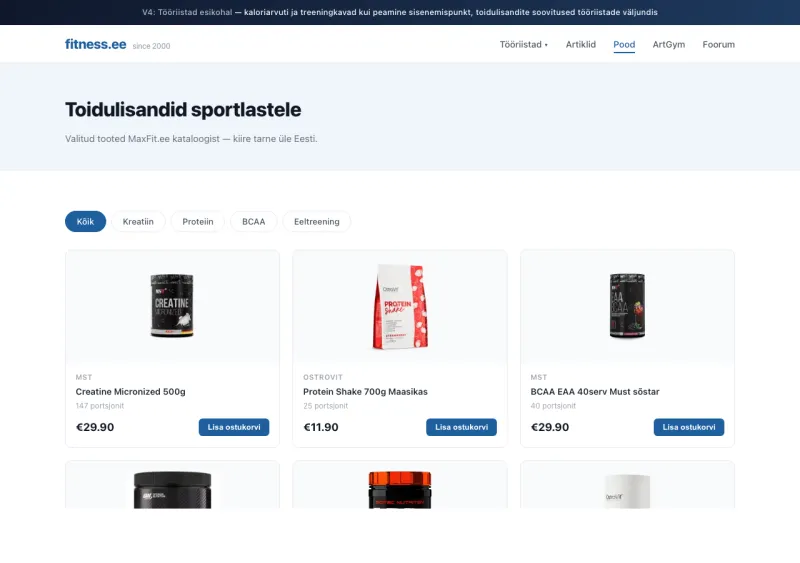 V4 Tööriistad esikohal eelvaade